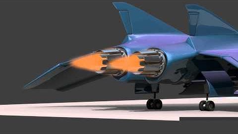 Blender afterburner test