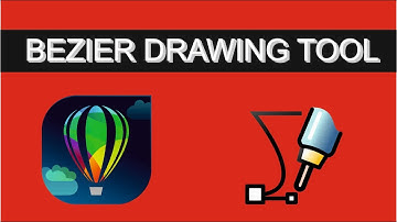 How to use the coreldraw bezier tool