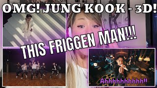 OMG! THIS MAN! JAYYKAYY! BTS Jung Kook's 3D Reaction Music Video, Performance Video, Dance Practice!