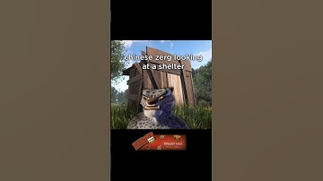 chinese zerg looking at a shelter "Insane Rust Moments You Won’t Believe! 🤯 #Rust #Shorts #rustgame