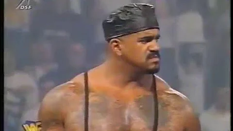 Ken Shamrock vs  Kama Mustafa   |   Raw  08/04/97