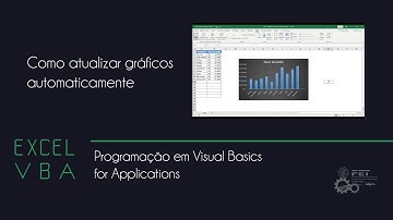 Programação em VBA - Como atualizar gráficos automaticamente