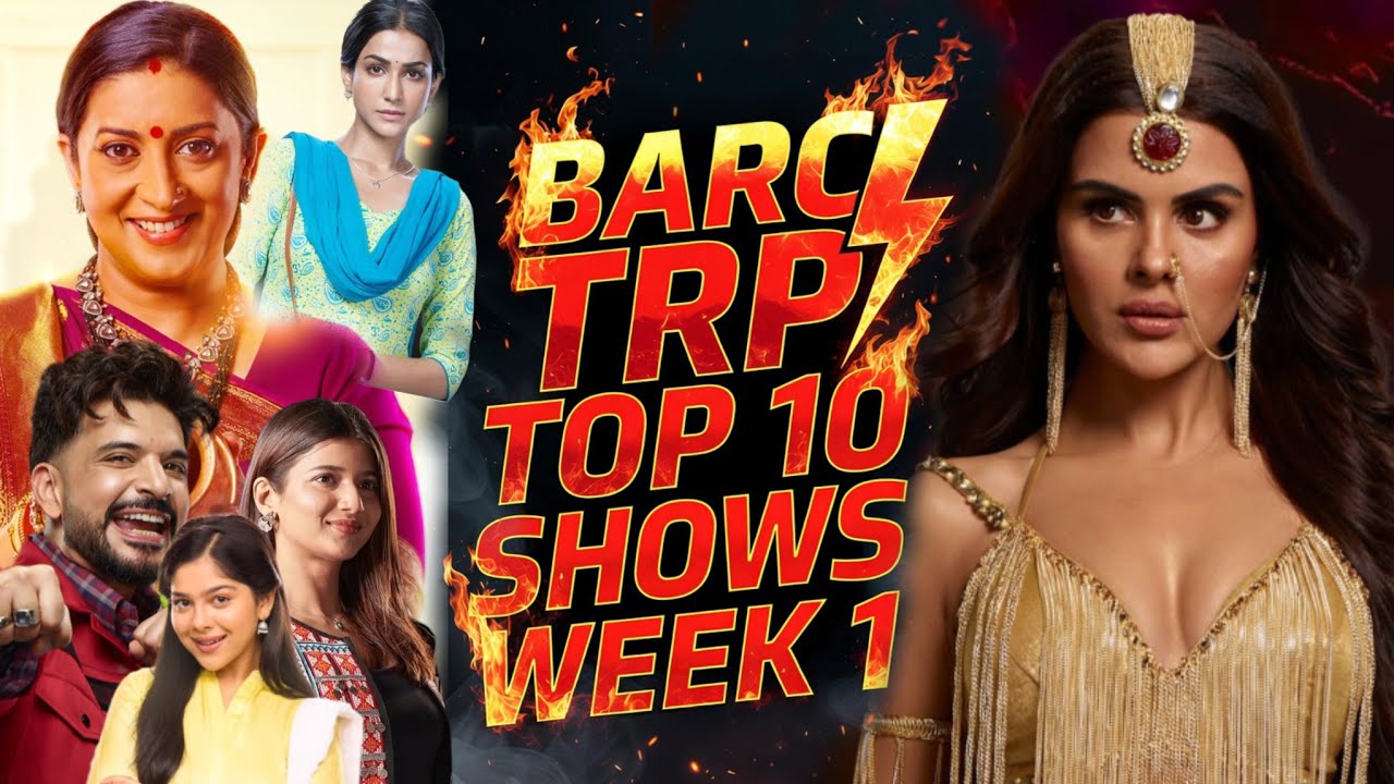 Barc trp of this week 01 (2026) : TOP 10 Shows of this week - Naagin 7, Tum Se Tum Tak