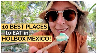 10 amazing places to eat in Holbox Mexico! | Where to find the best tacos, lobster pizza and more