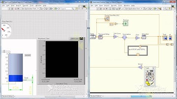 LabVIEW Tutorial #15:Tank level control simulation (Part 10/10)