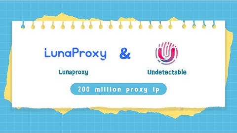 How to configure proxy with undetectable？