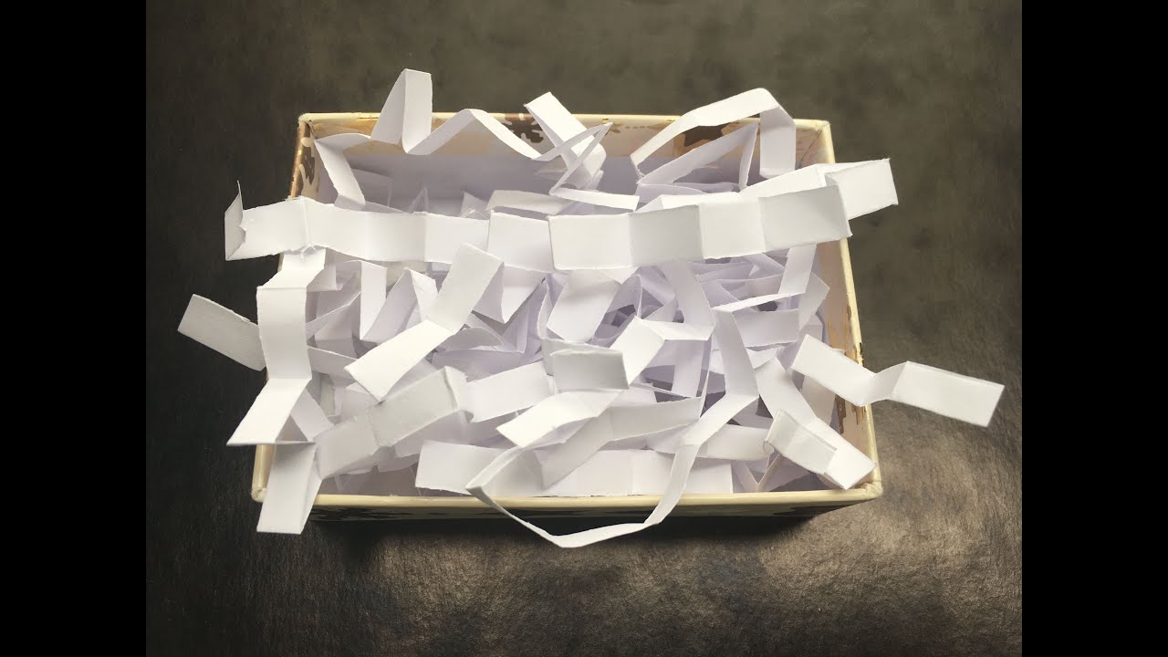 😎LAST MINUTE Geschenke🎁verpacken – Füllmaterial🎈selber herstellen😁