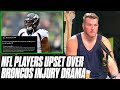 Pat McAfee Reacts To NFL Injury's Causing Drama Between Players