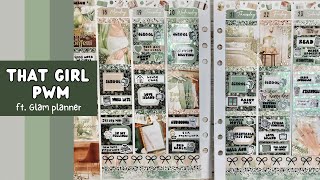 Plan With Me // That Girl // April Mystery 2023 // ft. Glam Planner