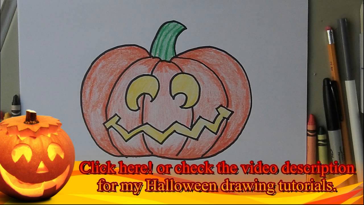 Drawing: Halloween Drawing Ideas - YouTube