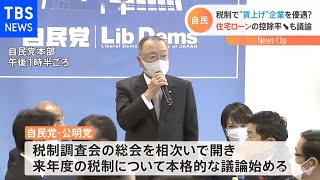 税制で“賃上げ”企業を優遇？住宅ローンの控除率減も議論