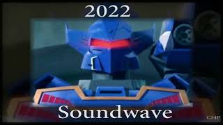 Evolution of Optimus, Soundwave and Megatron (Cartoon)