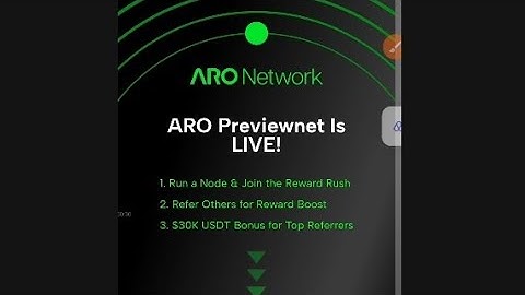 Aro Network New Depin Project | Registration Guide #depin #node #bestwealthhub 