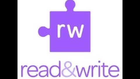 Read&Write iPad