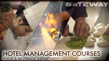 Food And Beverage Department | Hotel Management Courses | Gateway Institute of Hotel Management