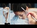 OIL PAINTING PORTRAIT DEMO ? REALISTIC ART VIDEO - ballerina / ballet dancer by Isabelle Richard