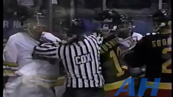 OHL Apr. 10, 1994 North Bay Centennials v Bellevil...