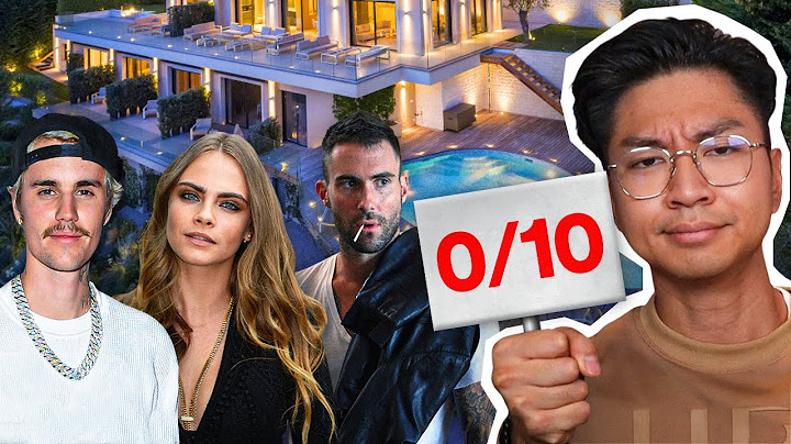On note des maisons de stars ! 🏠
