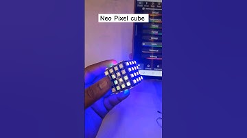 Ws2812b Cube #wled #esp8266 #diy #viral #neopixel