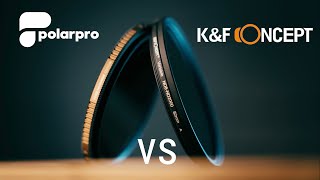 ND Filter Comparison: K&F Concept ND8-2000 vs PolarPro Variable ND