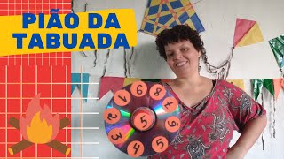 Pião da Tabuada - Recurso Pedagógico 