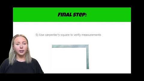 How To Square A Deck