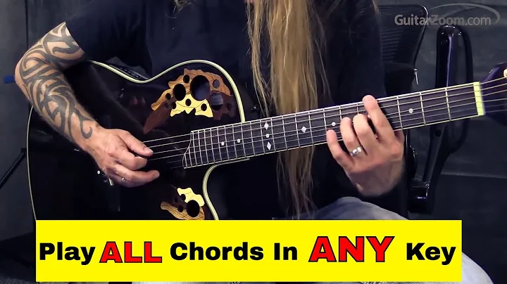 Steve Stine Guitar Lesson - (Fretboard Chord Trick) Play All Guitar Chords In Every Key