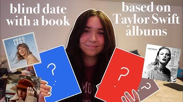blind date with a book based on your favorite taylor swift album (reading vlog)