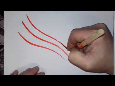 how to make a pinstriping paint brush 