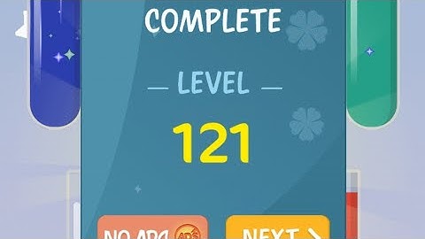 How To Solve Water Color Sort Level 121 | Shorts video