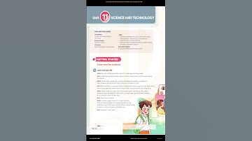 Unit 11 SCIENCE AND TECHNOLOGY