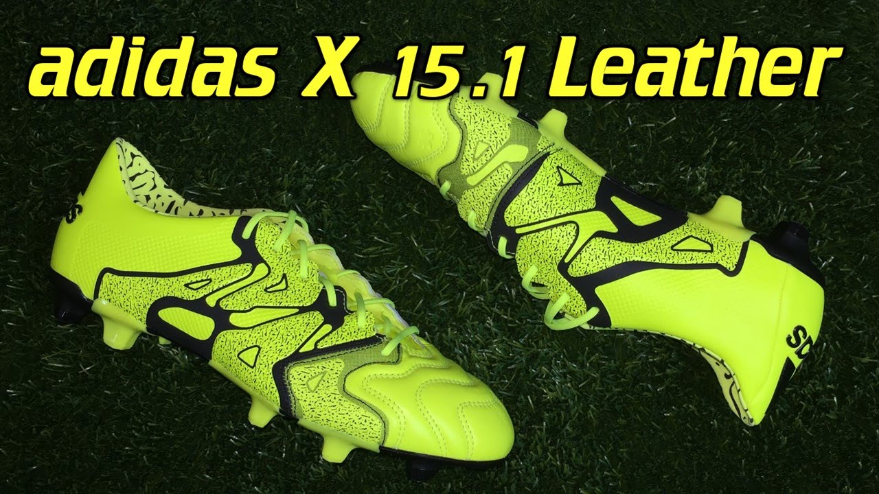 Oxidar Distinción Presunto Adidas X 15.1 K-Leather Solar Yellow - Review + On Feet - YouTube