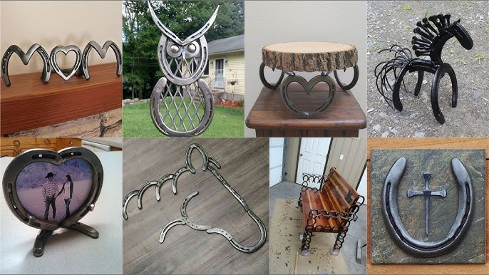 Lucky Horseshoe Craft Ideas - Recycled Home Decor 