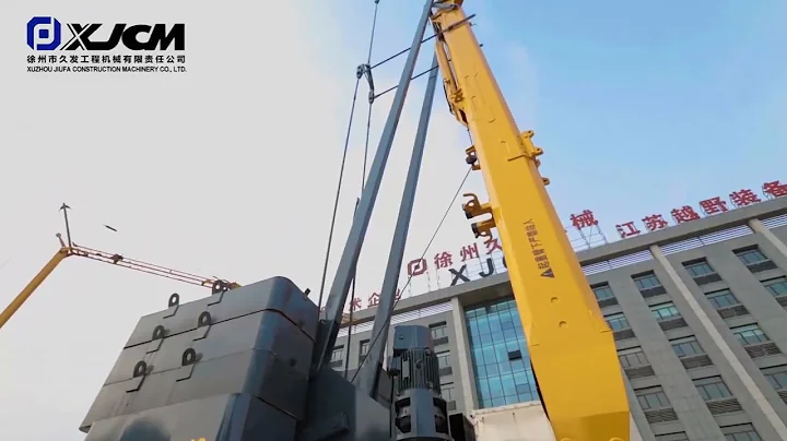 Intelligence and Free Standing 4t Tower Crane Designed by XJCM
