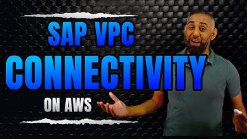SAP on AWS Connectivity - VPC  peering and AWS Transit Gateway #aws #vpc #awsarchitect