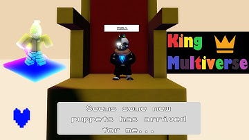 KING MULTIVERSE Sans Showcase + Integrity Combo | Undertale Judgement Day