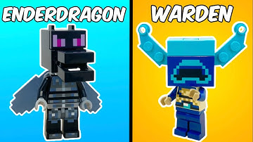 Custom LEGO Minecraft mob skins!