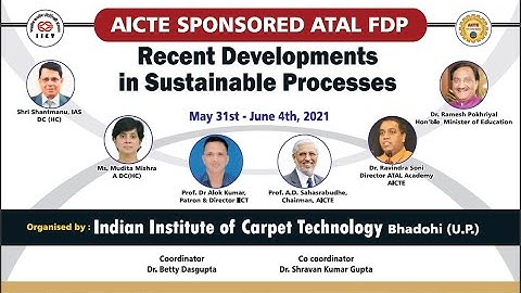 Green Technology ATAL FDP IICT - Day 1 - Session 1