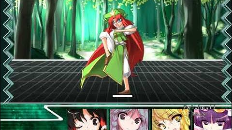 Touhou Labyrinth Boss 1: Hong Meiling