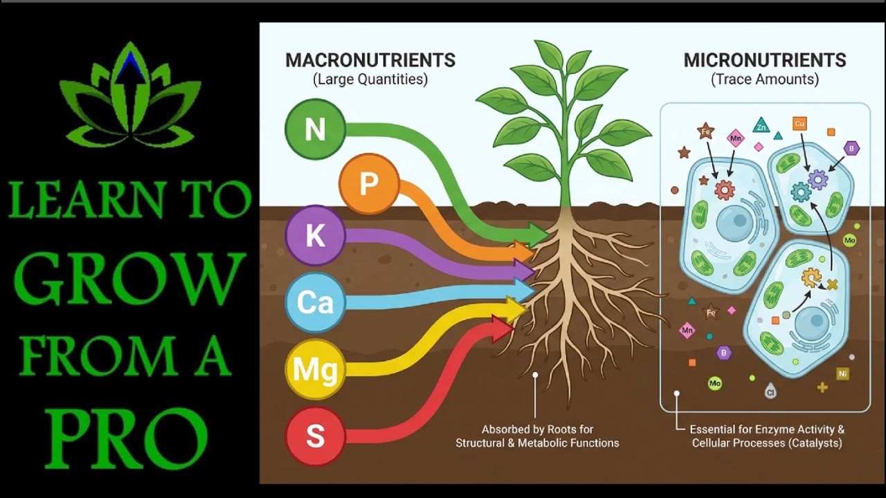 7.1 Macro vs Micro Nutrients - Turbocharge Your Growing Knowledge - YouTube