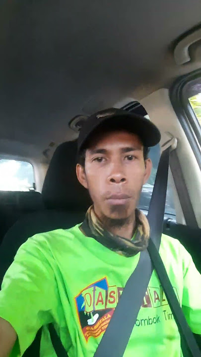 selfie di dalam mobil!! otw rumah sakit selong