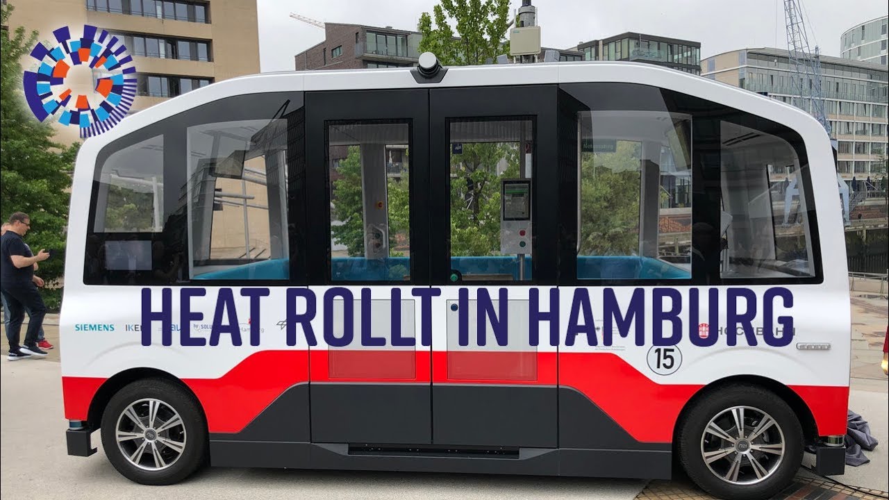 Autonomer Elektrobus Heat Geht In Hamburg Auf Testfahrt Youtube