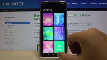 How to Create an Alarm Clock in XIAOMI Redmi Note 9 Pro Max
