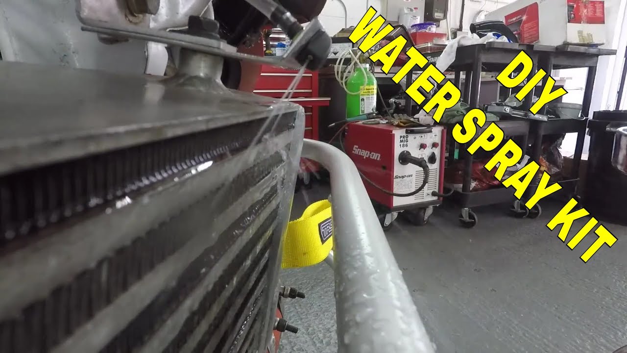 Front Mount Intercooler Water Spray Install Vlog Ep 6 YouTube