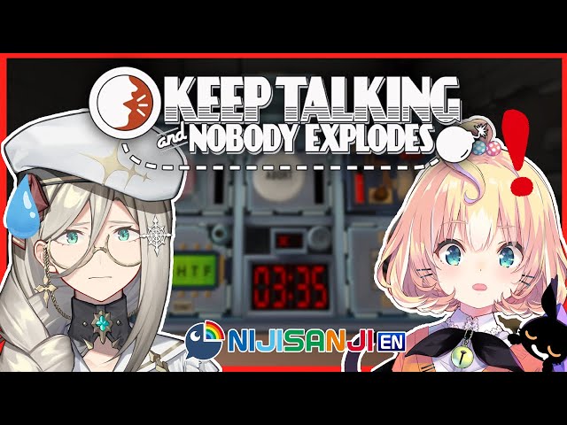 【KEEP TALKING AND NOBODY EXPLODES W/ MILLIE】S T R E S S 【NIJISANJI EN | Aia Amare 】のサムネイル