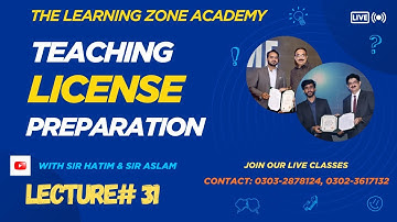 Lecture 31: Introduction to Curriculum | Types| Importance in education #teachinglicense #pedagogy