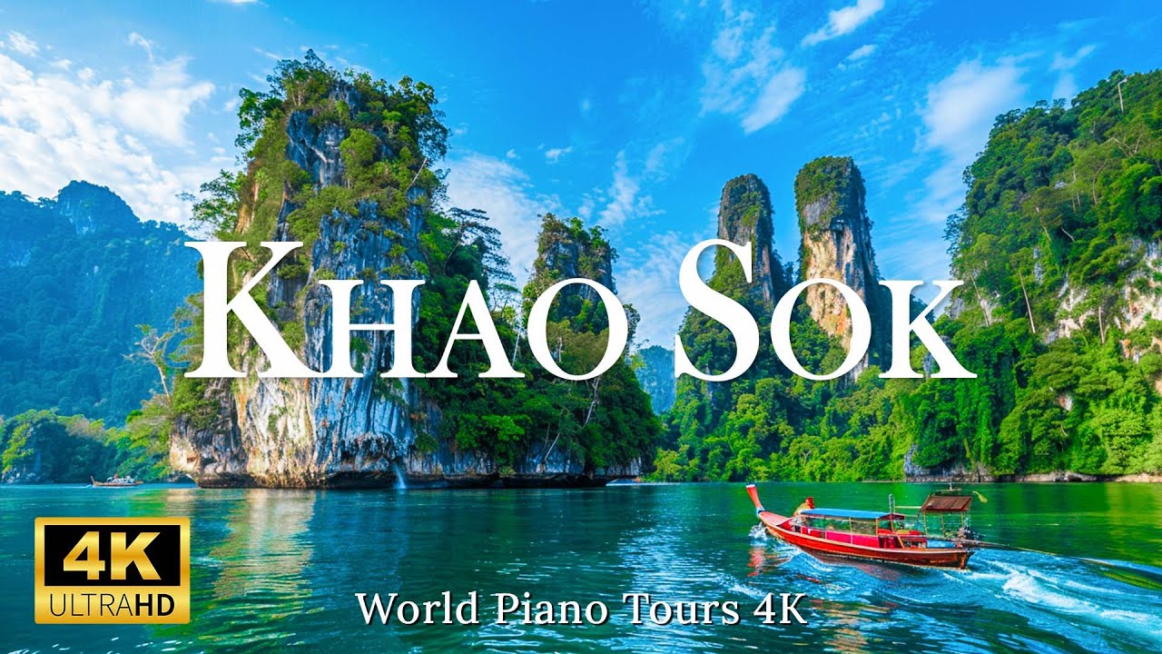 KHAO SOK NATIONAL PARK • THAILAND IN 4K DRONE FOOTAGE (ULTRA HD) • Thailand From Above UHD