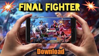 🎮 [] How to download final fighter game in android [] 🔥 screenshot 2