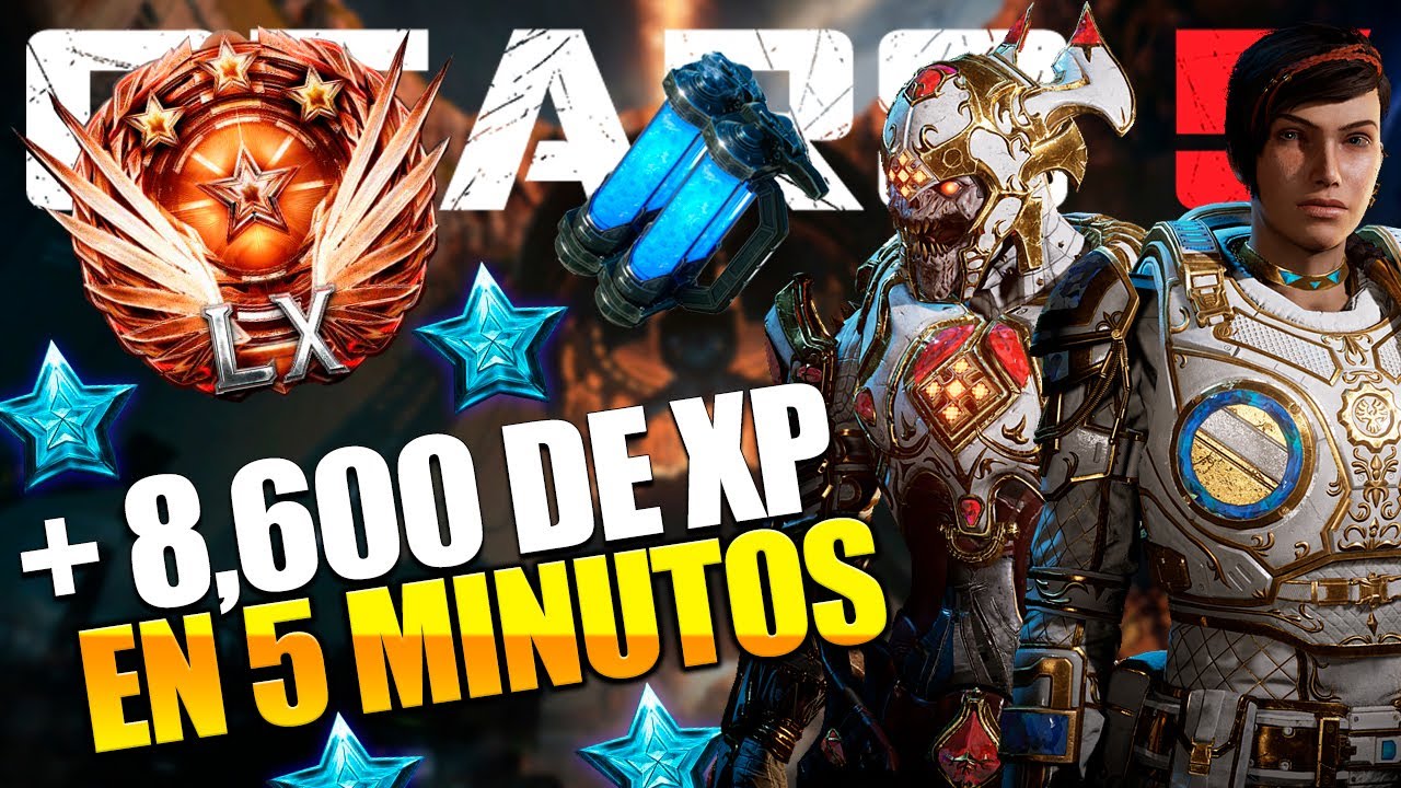 GANA + 8,600 DE XP EN 5 MINUTOS SUBE DE REUP EN GEARS 5 YouTube