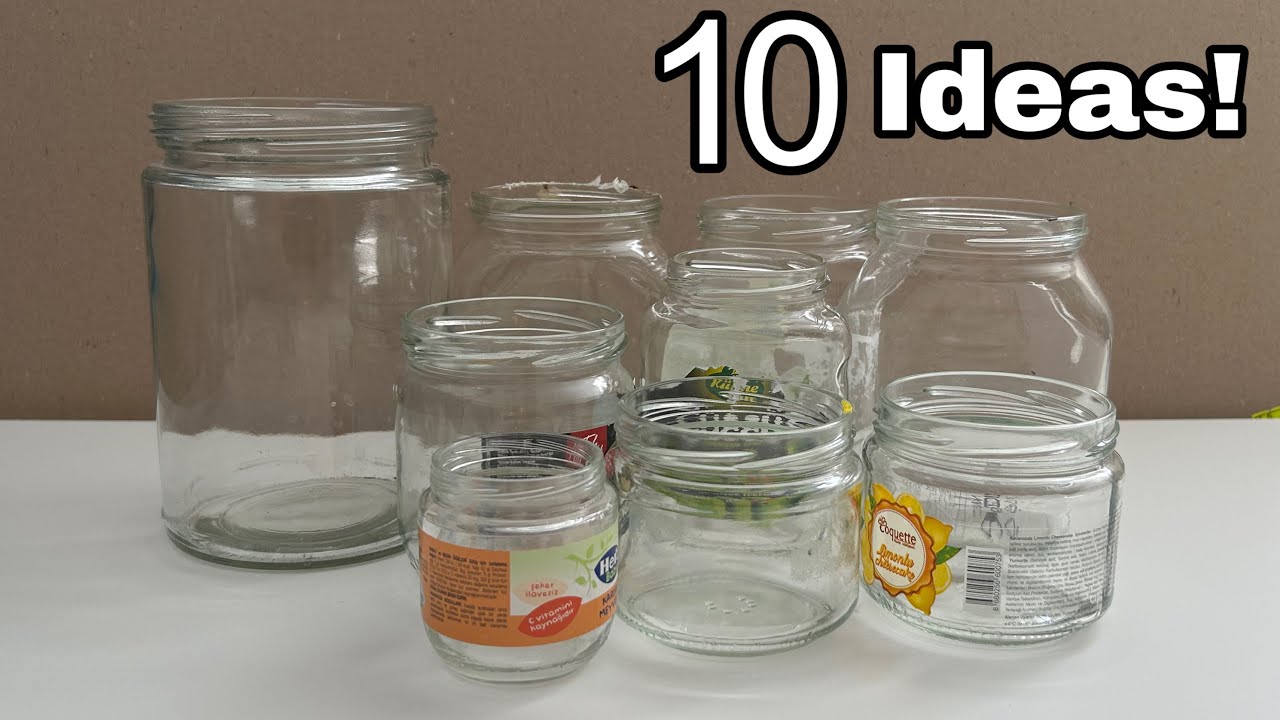 10 Incredible Recycling Ideas with Glass Jars / Diy